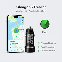 Car GPS Charger and Tracker Compatible with Apple Find My